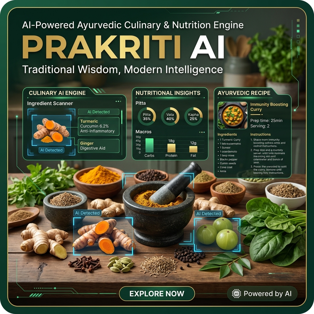 AI-Powered Ayurvedic Culinary Engine