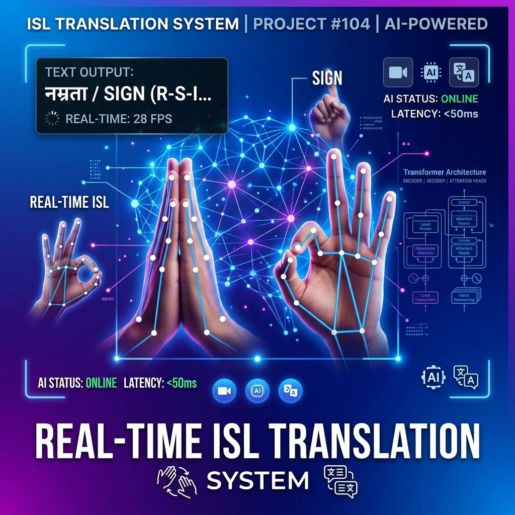 Real-Time Indian Sign Language Translation System